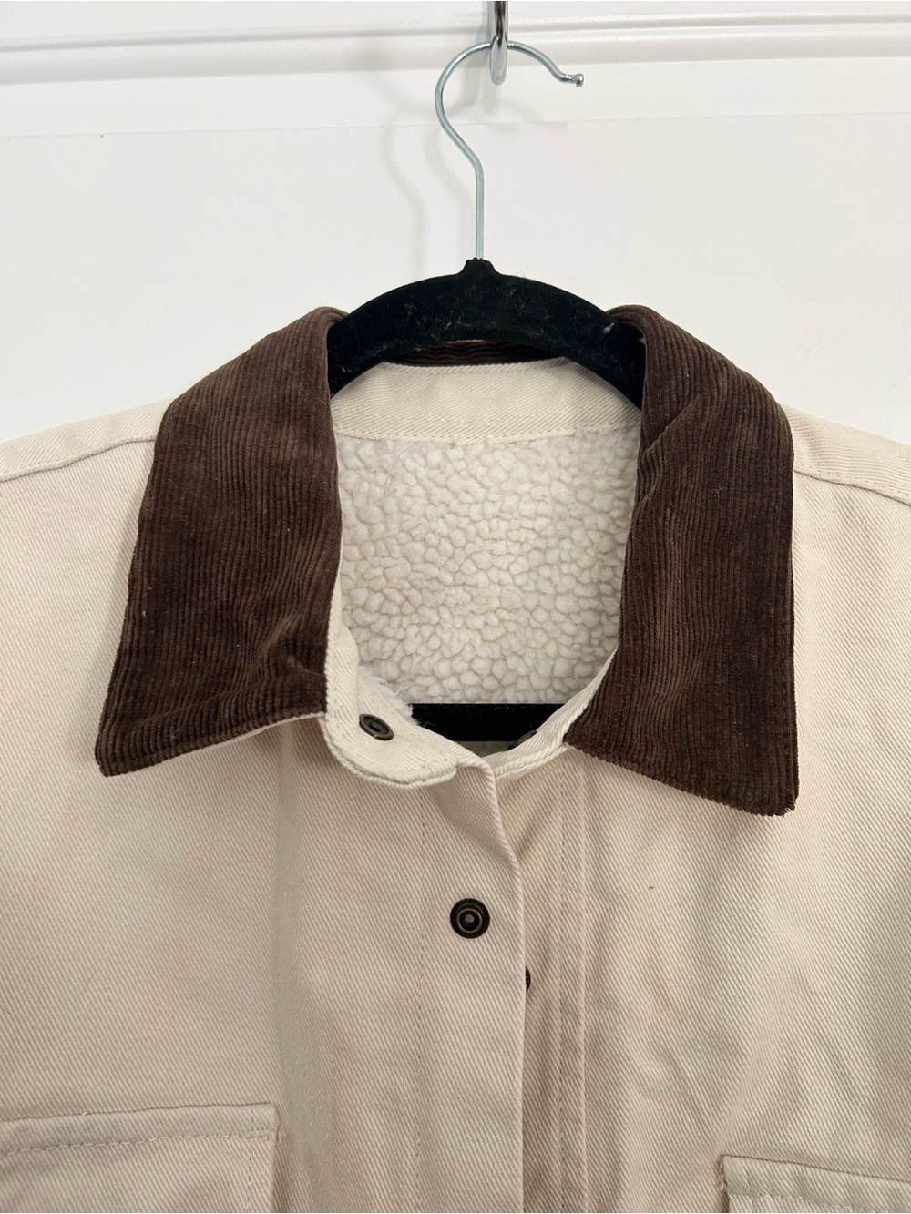 Brandy Melville John Galt Nancy Barn Jacket Chore Jacket Shacket - Picture 8 of 10